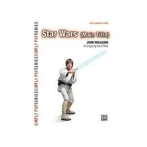  Star Wars (Main Title) Sheet Piano By John Williams / arr 