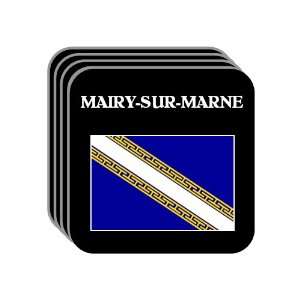 Champagne Ardenne   MAIRY SUR MARNE Set of 4 Mini Mousepad Coasters