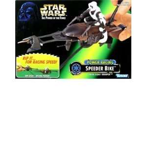  Power Racing Speeder Bike with Scout Trooper Vehicle Toys 