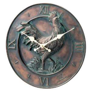    Kirch 14012DWCC Hen Feathers Chanticleer Clock