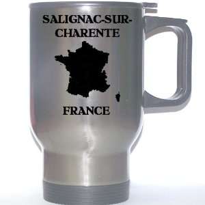  France   SALIGNAC SUR CHARENTE Stainless Steel Mug 