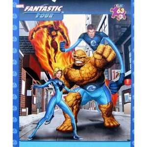  Fantastic Four 63pc. Puzzle Heroes Toys & Games