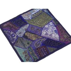  Purple India Inspired Decor Pillowcase Decorative Throw 