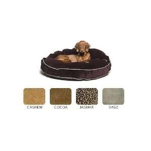  Small Super Soft Round Dog Bed   Jaguar