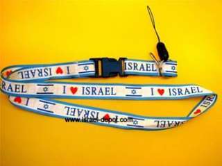 LOVE ISRAEL Cellular Mobile Phone Neck Strap Support  
