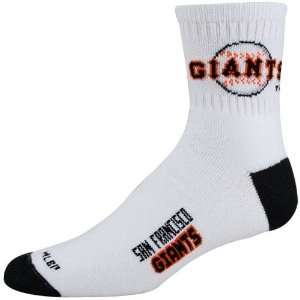 San Francisco Giants White (501) 10 13 Team Logo Tall Socks  