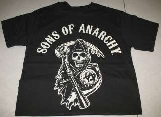 Sons of Anarchy, Reaper T Shirt, Black, sizes M 3XL, 2816  