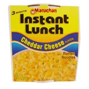 Maruchan Instant Lunch Cheddar Cheese Flavor Soup, 2.25 oz, 12 ct 