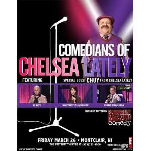  Comedians of Chelsea Lately Poster TV (11 x 17 Inches 