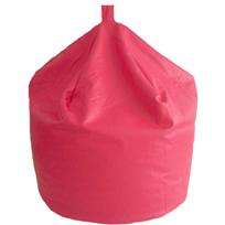 Faux Leather Cerise Pink Bean Bag