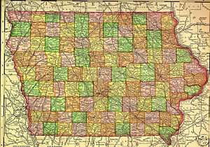 1883 History of Franklin and Cerro Gordo County Iowa IA  