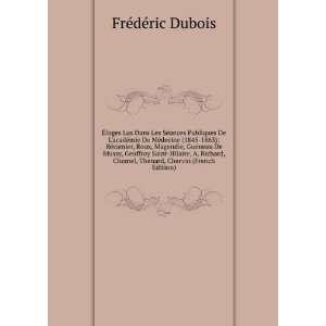   , ThÃ©nard, Chervin (French Edition) FrÃ©dÃ©ric Dubois Books