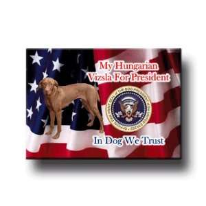  Hungarian Vizsla President Fridge Magnet 