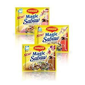 12 MAGGI MAGIC Sabaw SOUP Beef Chicken Grocery & Gourmet Food
