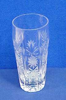 Lead Crystal Clear Industries Germany 132 Tumbler 6  