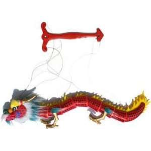  Chinese Festival Dragon Puppet   (Red)