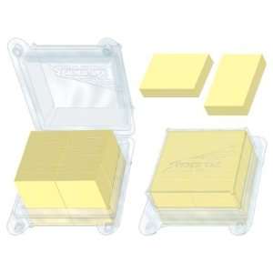  Yellow, Sticky Note Pads, 1 1/2 x 2 Inches, 12/Pack 