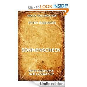 Sonnenschein (Kommentierte Gold Collection) (German Edition) [Kindle 