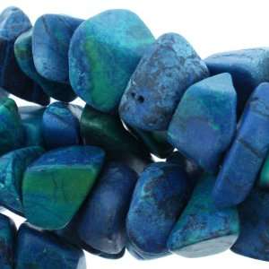  Chinese Azurite  Chips Puffy   27mm Height, 15mm Width 