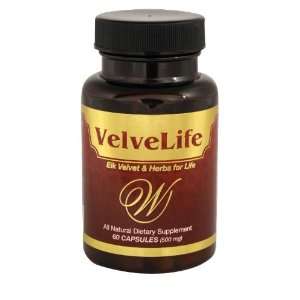  Wapiti Labs 5400 VelveLife  60   500mg capsules Health 