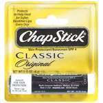 CHAPSTICK Classic ORIGINAL Lip Balm Chap Stick SPF 4 bl  