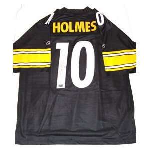  Santonio Holmes Autographed Pittsburgh Steelers NFL Jersey 