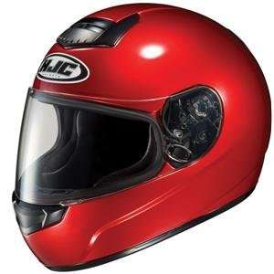  HJC CS R1 Solid Helmet   Large/Candy Red Automotive