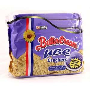 Croley Foods Butter Cream Ube Crackers Grocery & Gourmet Food