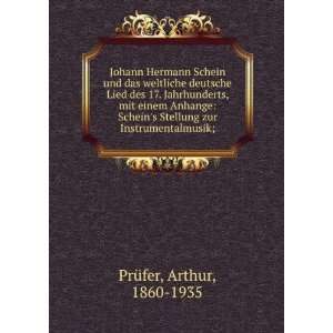  Johann Hermann Schein und das weltliche deutsche Lied des 