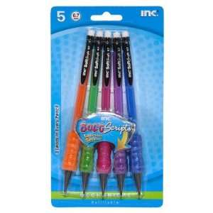  INC Soft Grip Mechanical Pencils   0.7mm, 5 pack Office 