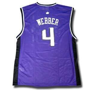  Chris Webber #4 Sacramento Kings NBA Replica Player Jersey 