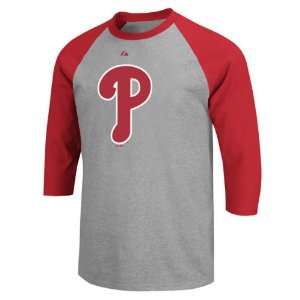  Phillies Youth Official Logo 3/4 Raglan Shirt
