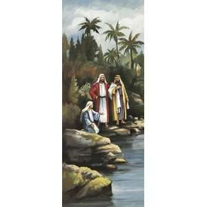  White Baptism Poster Print