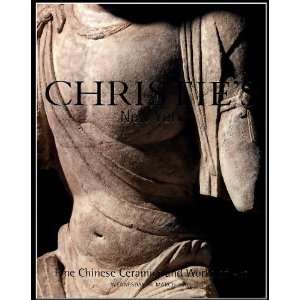  CHRISTIES AUCTION CATALOG , TITLED FINE CHINESE CERAMICS 