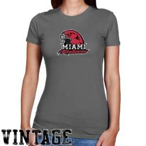  Miami Of Ohio T Shirts  Miami University Redhawks Ladies 