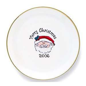  Santa Merry Christmas Plate Baby