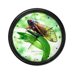  Cicada Photography Wall Clock by 