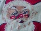 vintage soft cotton santa claus chids christmas stocking doll drum