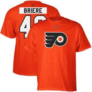  Reebok Philadelphia Flyers Orange #48 Danny Briere Net 