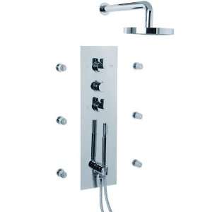  Cifial 231.500.721 M3 Polished Nickel Shower System Faucet 