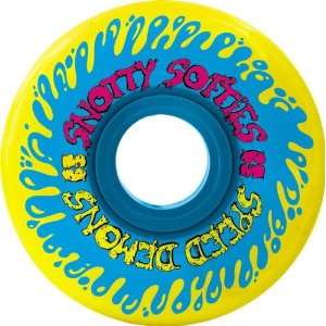  Speed Demons Snotty Softie 65mm Yellow Blue Ppp Skate 