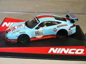 NINCO 1/32 PORSCHE 997 GULF slot car racing 50488 NEW  