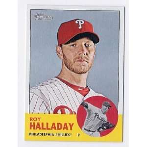  2012 Topps Heritage #91 Roy Halladay Philadelphia Phillies 