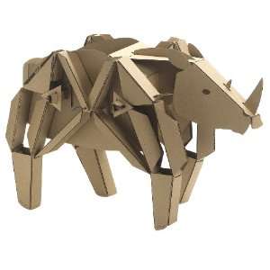   Jungle Walker Rhino Jungle Walker 3D Moving Puzzle Toys & Games