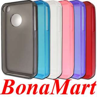 TPU Silicone Gel Slim Back Case Cover For iPhone 4 4S verizon AT&T 