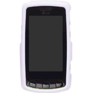  Wireless Solutions Snap On Casefor LG UX700   White Cell 