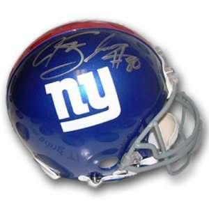  Jeremy Shockey Autographed Helmet   Full Size Sports 