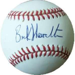  Buck Showalter Autographed Baseball