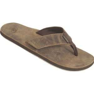  Reef Leather Smoothy Bronze Brown Sandal Sports 