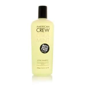  American Crew Citrus Mint Active Shampoo 15.2 oz Beauty